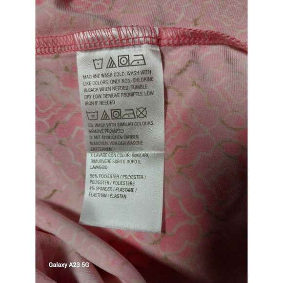 Susan Graver Blouse Lot Of 2 Blue Pink Size Medium - Picture 8 of 9